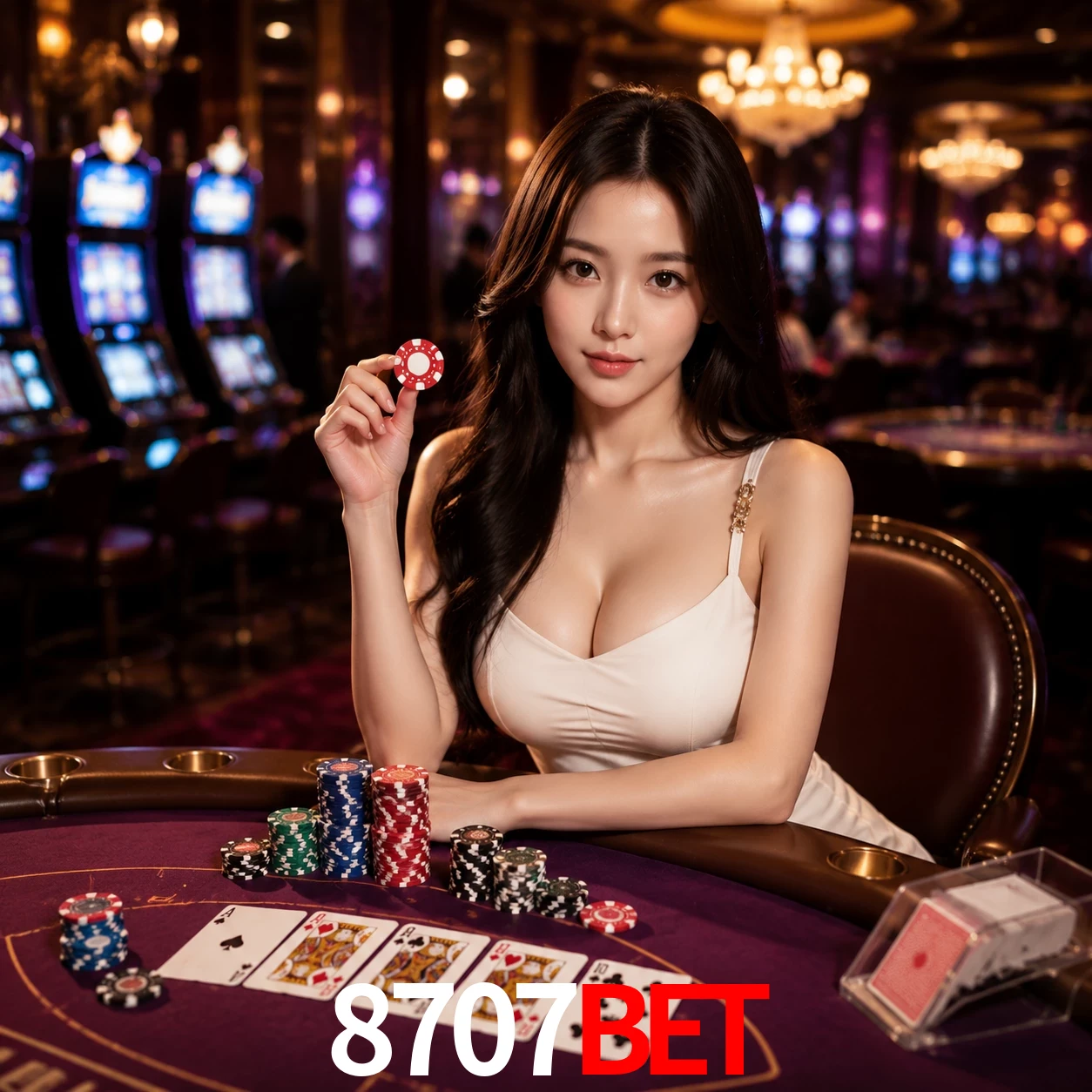 Cassino ao vivo 8707bet dealers